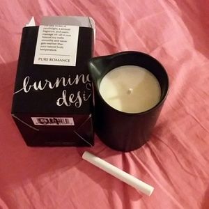 Pure Romance Massage candle